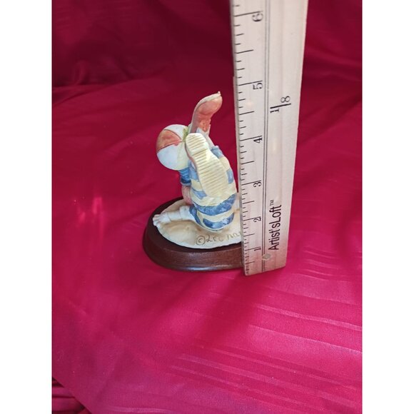 Leonardo Vtg performance clown figurine "5"tall - Picture 6 of 10